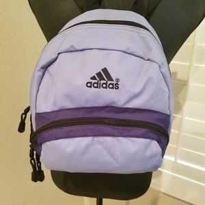 Adidas Canvas Mini Backpack Purple